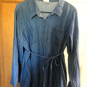 Denim dress